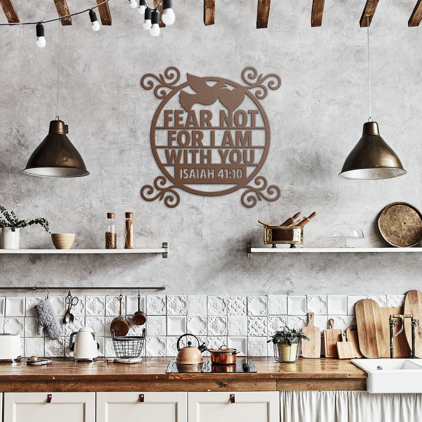 Fear_Not_Isaiah_4110_Custom_Metal_Wall__Copper_Rustic_Kitchen_Mockup.png