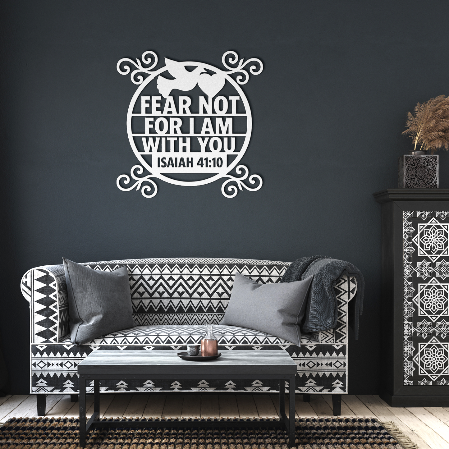 Fear_Not_Isaiah_4110_Custom_Metal_Wall__White_Dark_Living_Room_Mockup.png