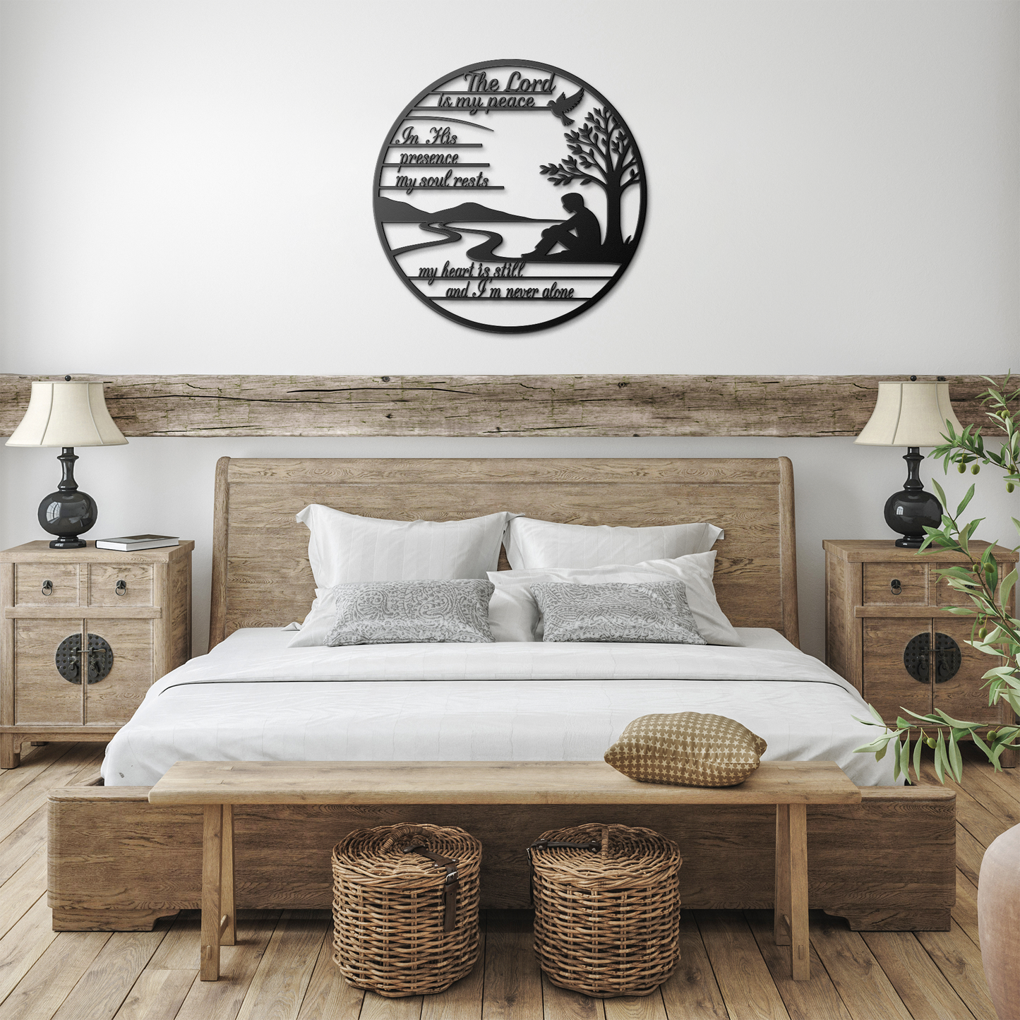 The_Lord_Is_My_Peace_Metal_Wall_Art___Black_Farmhouse_Bedroom_Mockup.png