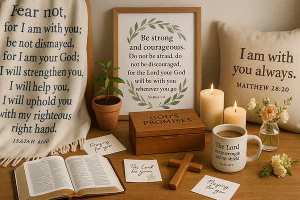 Realistic encouragement gifts hero banner