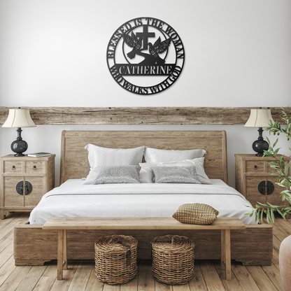 Blessed_Woman_with_God__Christian_Met_Black_Farmhouse_Bedroom_Mockup.png
