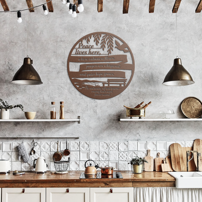 Christian_Wall_Art__Peace_Lives_Here__Copper_Rustic_Kitchen_Mockup.png