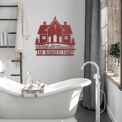 Custom_Family_Name_Christian_Metal_Sign_Red_Modern_Bathroom_Mockup.png