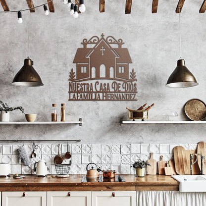 Custom_Family_Name_Christian_Metal_Sign__Copper_Rustic_Kitchen_Mockup.png