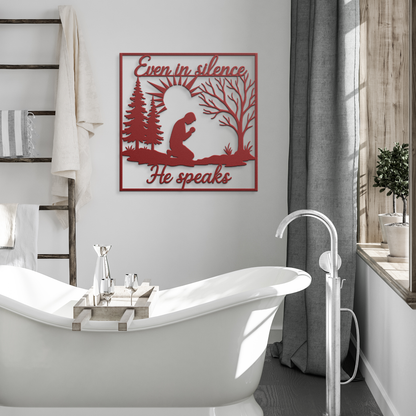 Even_in_Silence_He_Speaks__Christian__Red_Modern_Bathroom_Mockup.png