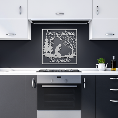 Even_in_Silence_He_Speaks__Christian__Silver_Dark_Kitchen_Mockup.png