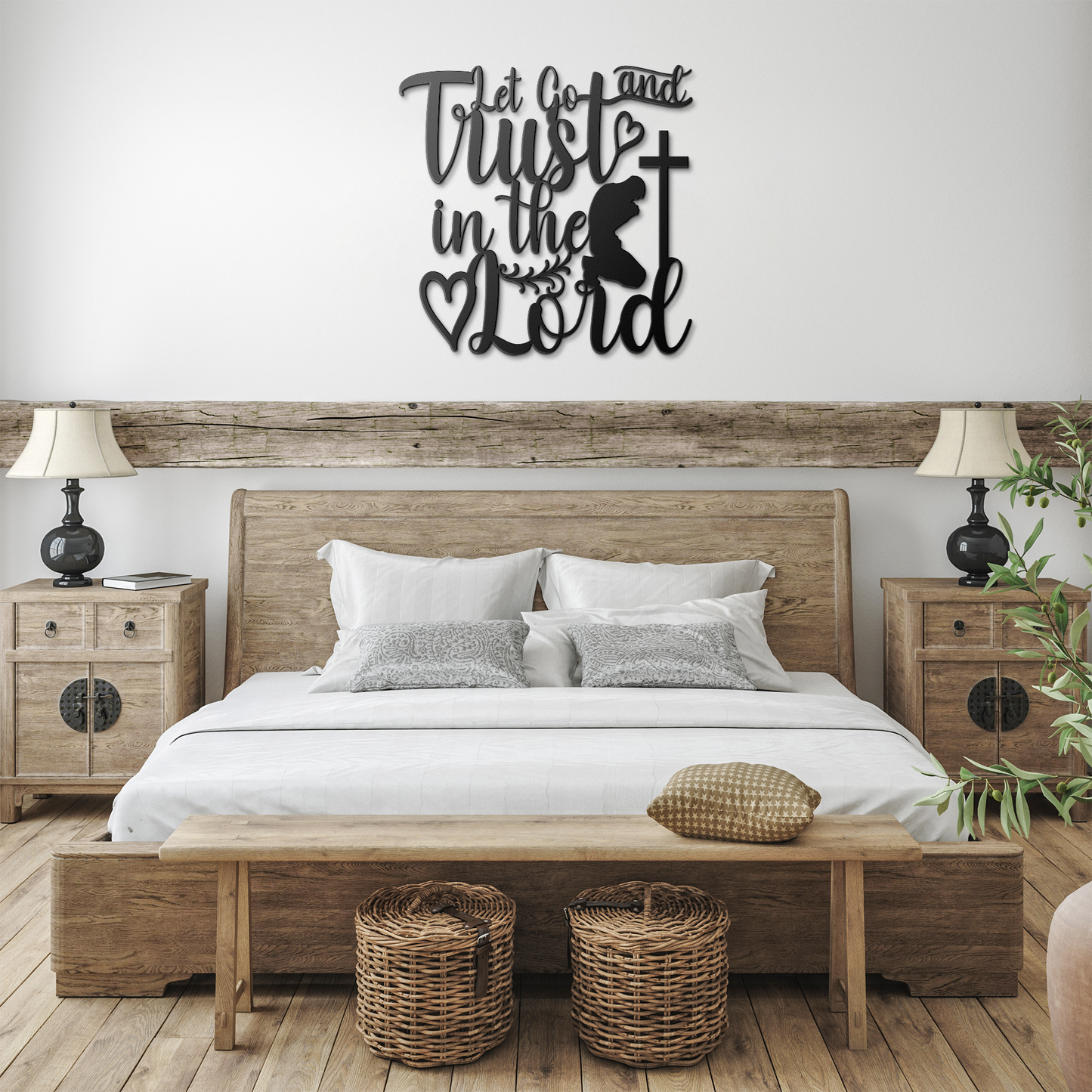 Let_Go_and_Trust_in_the_Lord_Metal_Wall__Black_Farmhouse_Bedroom_Mockup.png