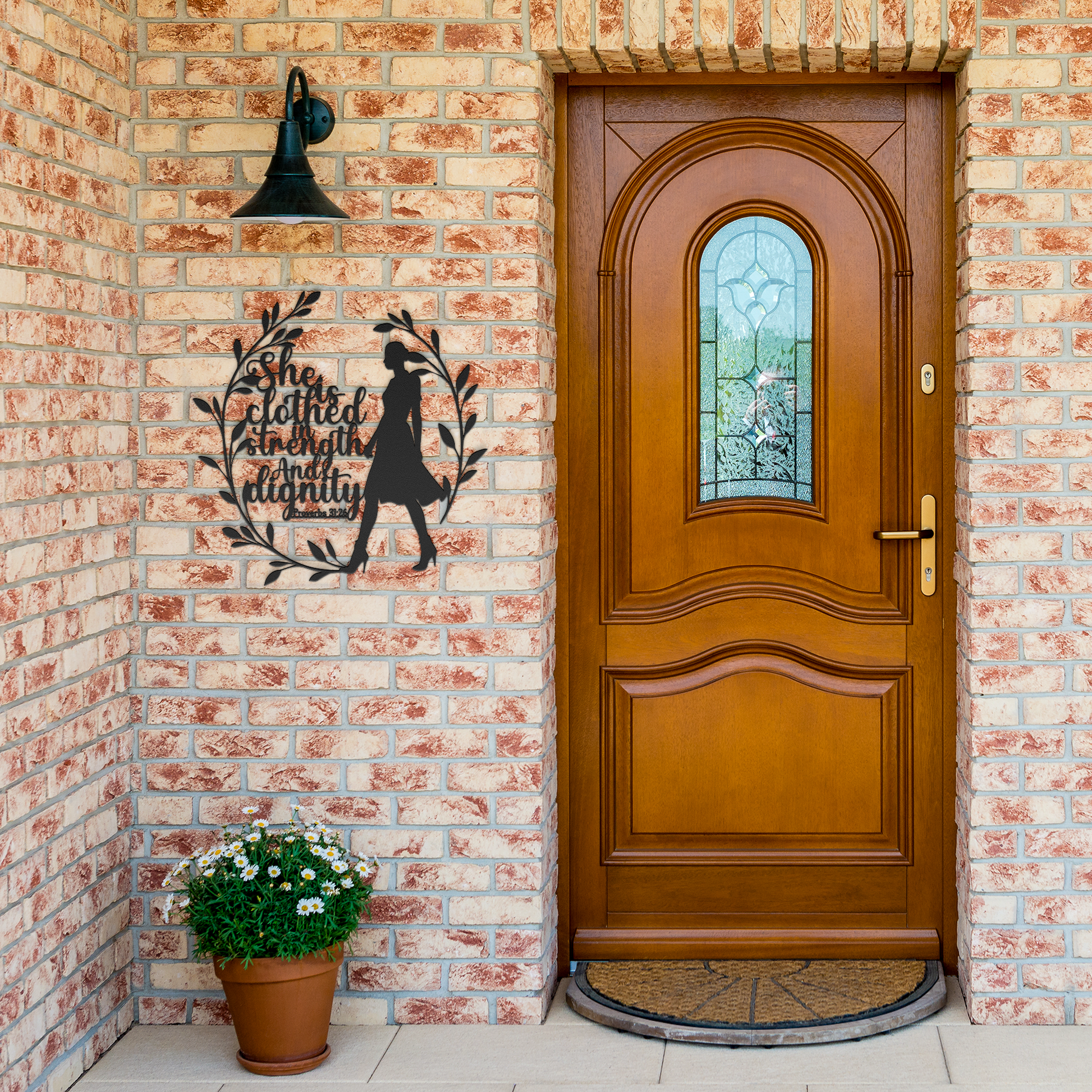 She_is_Clothed_in_Strength__Proverbs__Black_Brick_Entrance_Mockup.png