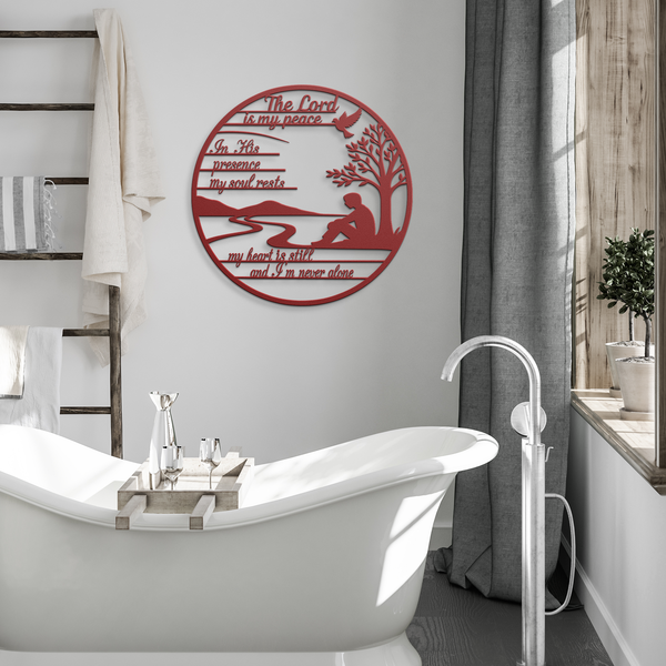 The_Lord_Is_My_Peace_Metal_Wall_Art___Red_Modern_Bathroom_Mockup.png